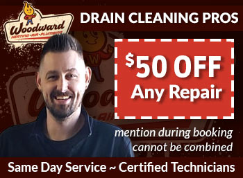 mapletondrain cleaning & repair Woodward Heating, Air, Plumbing