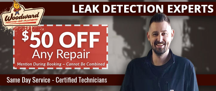 mapleton Leak Detection Woodward Heating, Air, Plumbing