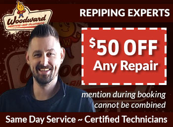 springfield Repiping Woodward Heating, Air, Plumbing